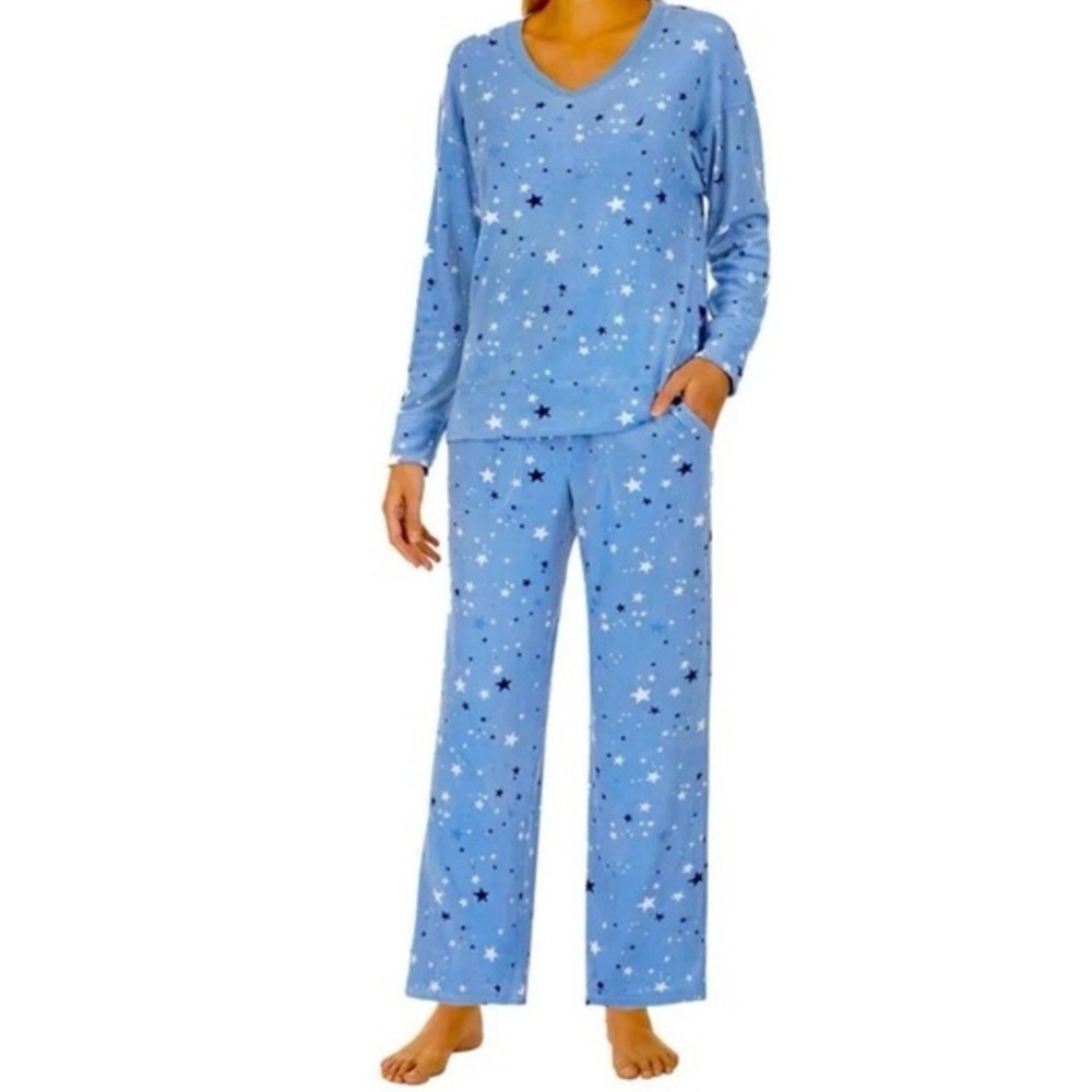 Nautica Blue Star Patterned Pajama Set